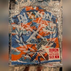 DIXXON Alotta Aloha Party Shirt Women's Small Bnib